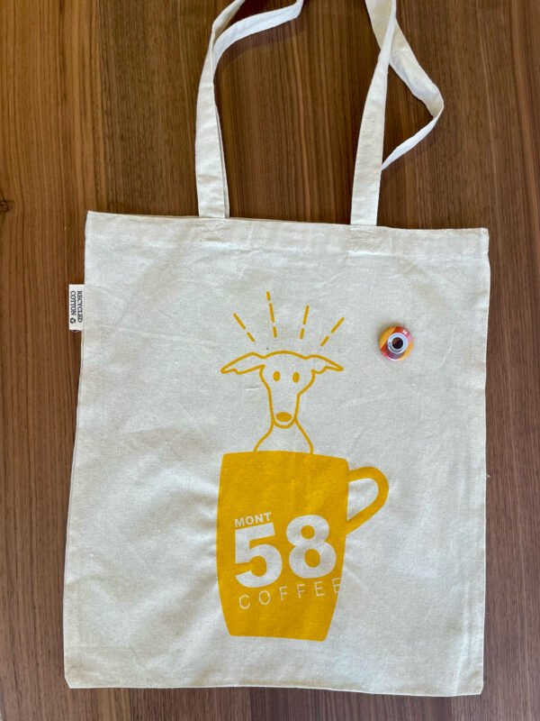 Mont58 Coffee Tote Bag