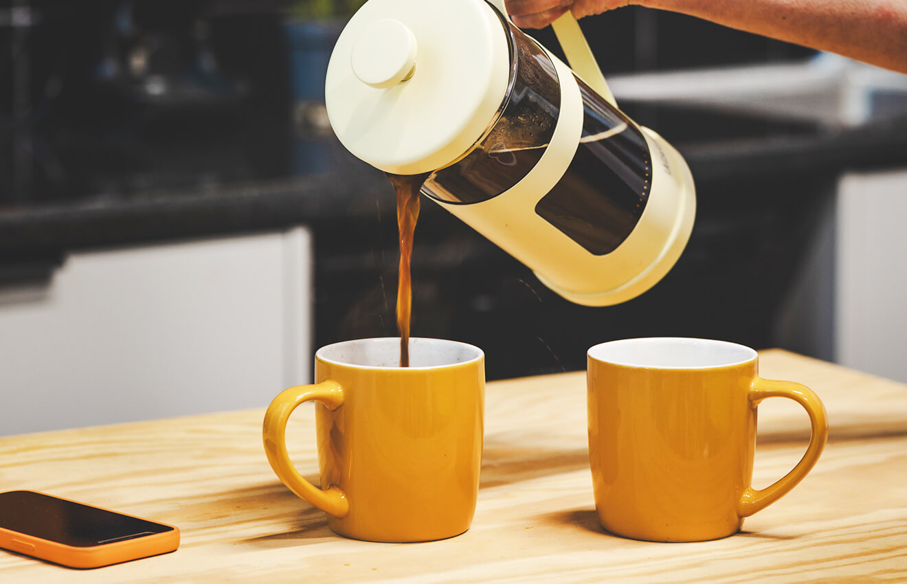 French press coffee