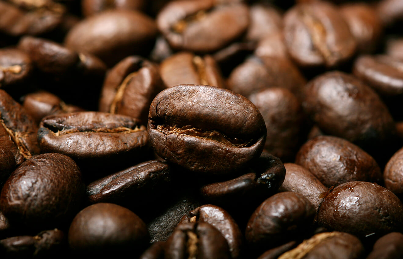 dark roast coffee beans