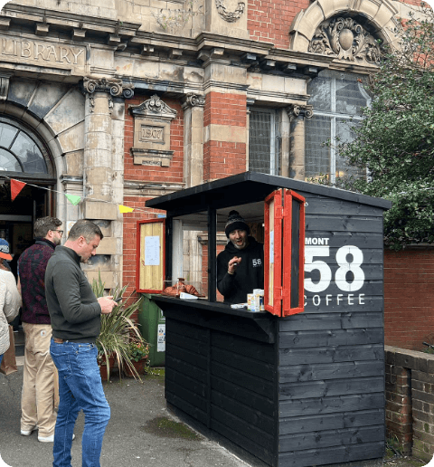 Mont58 coffee hut catford