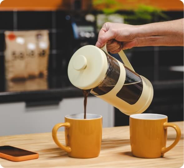 cafetiere coffee