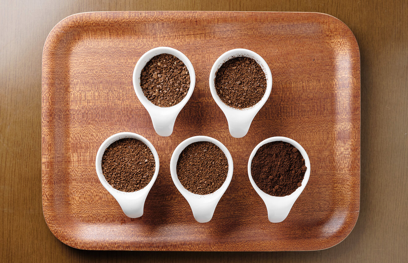 coffee grinds
