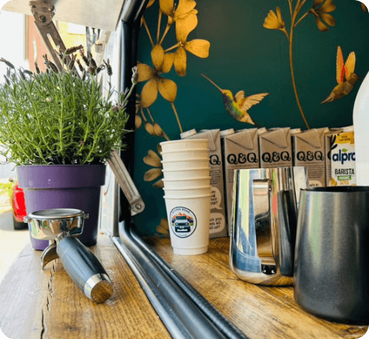 Coffee for coffee vans and kiosks