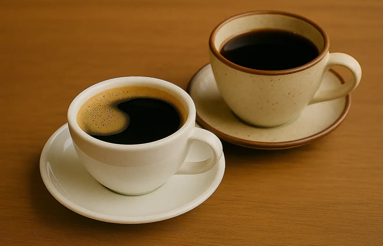 Americano v Filter Coffee