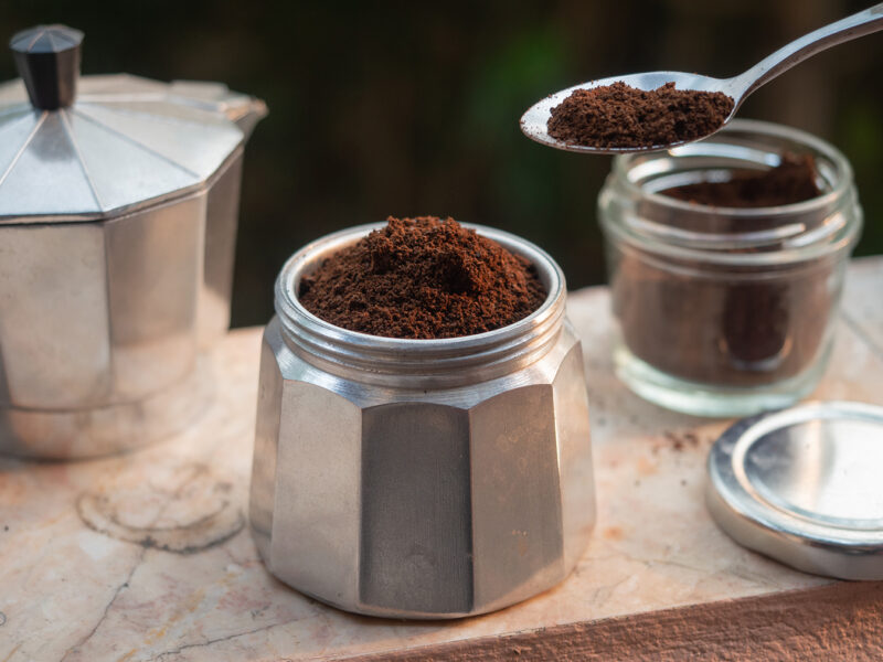 moka pot brewing